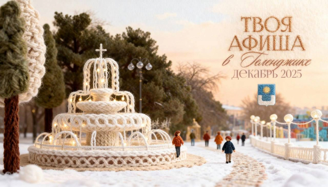 ГЕЛЕНДЖИК: КУРОРТНАЯ АФИША ДЕКАБРЯ 2025 – ПРЕДВКУШЕНИЕ НОВОГО ГОДА!